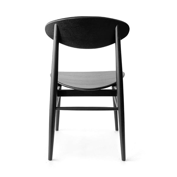 Abigale : Dining Chair in Black American Oak