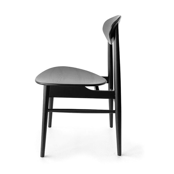 Abigale : Dining Chair in Black American Oak