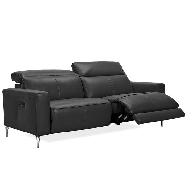 Ascension sofa 3 seater with recliner opened 