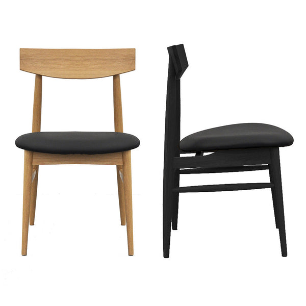 Bergen dining chair black