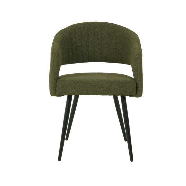 Emery : Dining Chair Olive Fabric