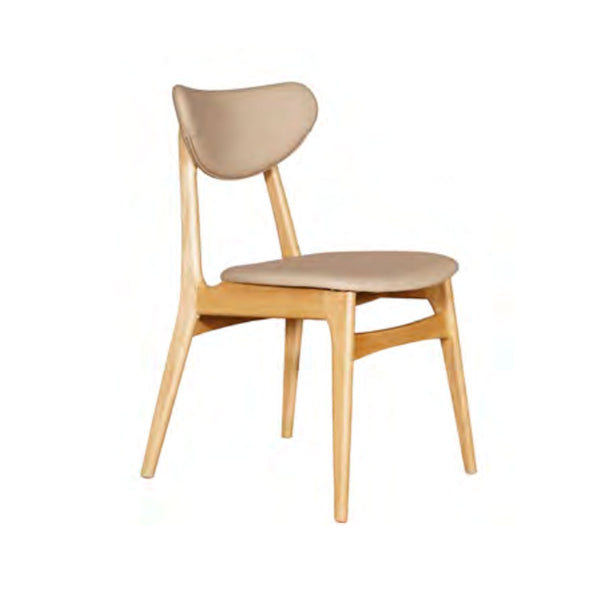 Falkland : Dining Chair Natural / Clay Pu