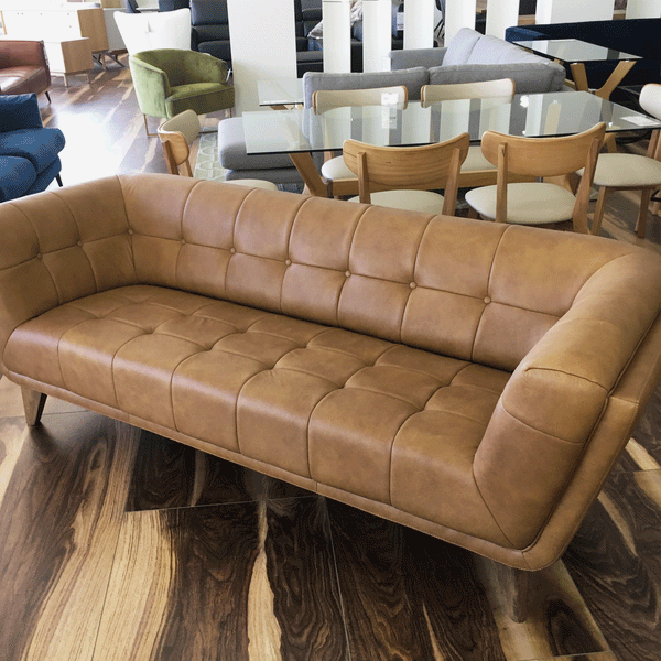 Fritz : Leather Sofa