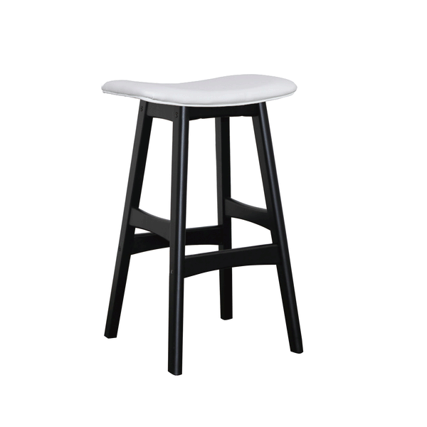 Gangnam Bar Stool Black white pu