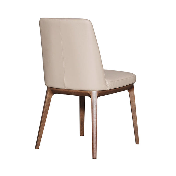 Juno : Dining Chair Natural / Clay Leather