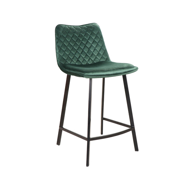 Kenya : Bar Stool Emerald Velvet