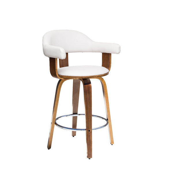 Lion : Bar Stool White