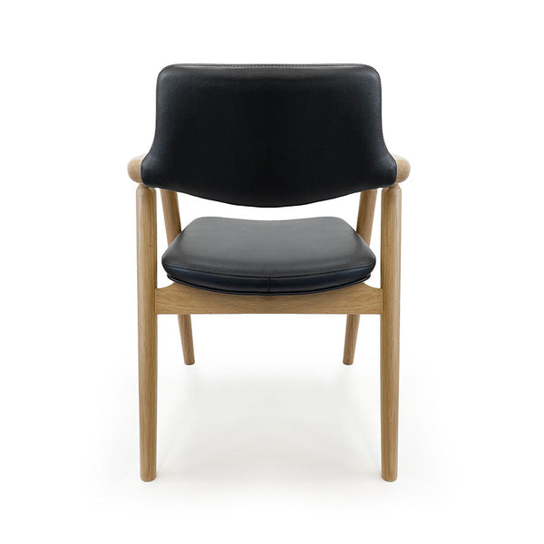 Lotus Arm : Dining Chair in American Oak