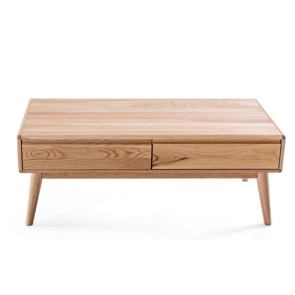 Lotus : Coffee Table in American Oak Hardwood - Modern Home Furniture