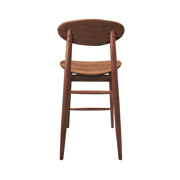 Abigale : Bar Stool in Solid Blackwood