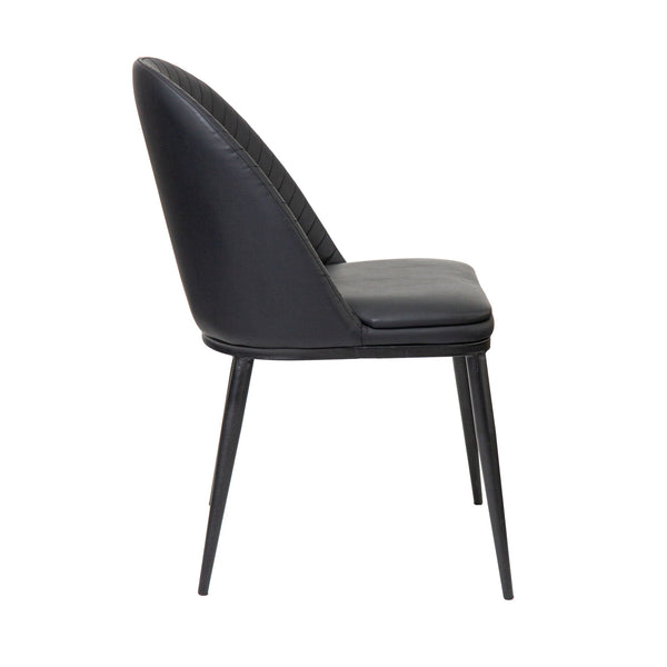 Lyndon : Dining Chair Black PU