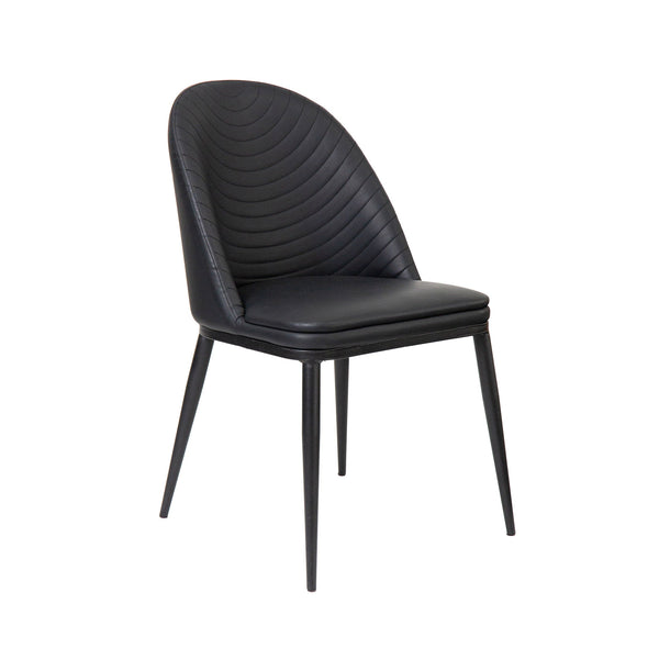 Lyndon : Dining Chair Black PU