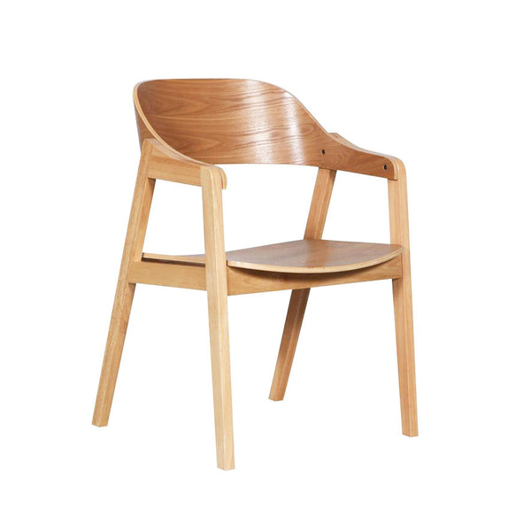 Norway dining chair Natural with timber seat