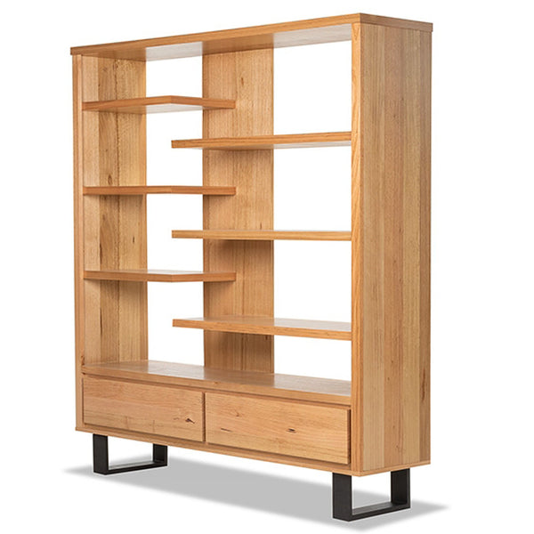 Panama shelf unit with black u shape leg