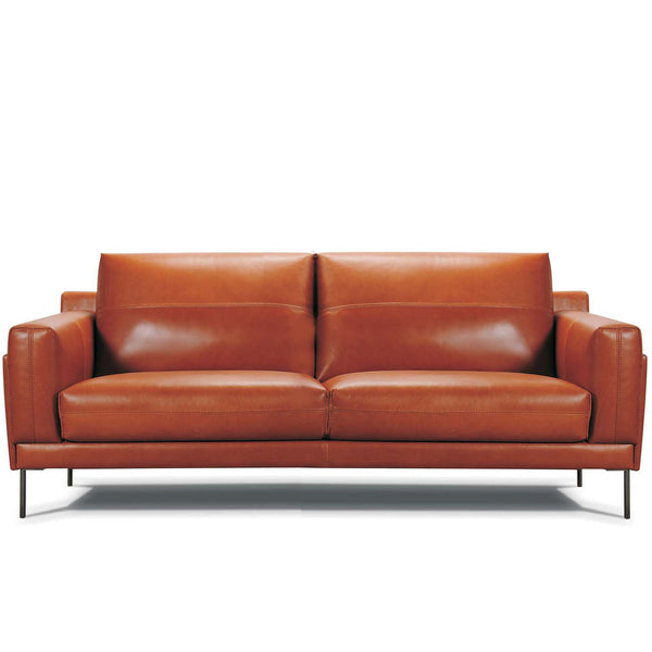 Quinton : Leather Sofa with Metal Leg - Modern Home Furniture