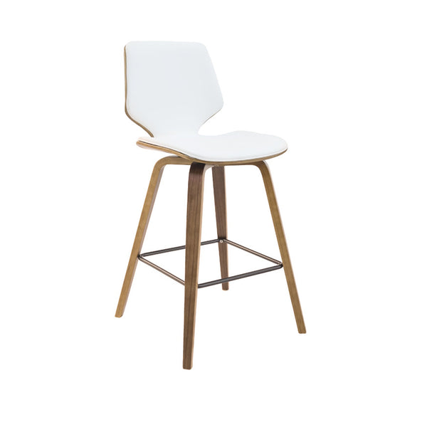 Ryde : Walnut Bar Stool - Modern Home Furniture