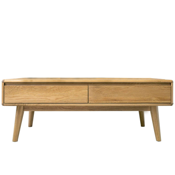 Abigale : Coffee Table in American Oak Hardwood