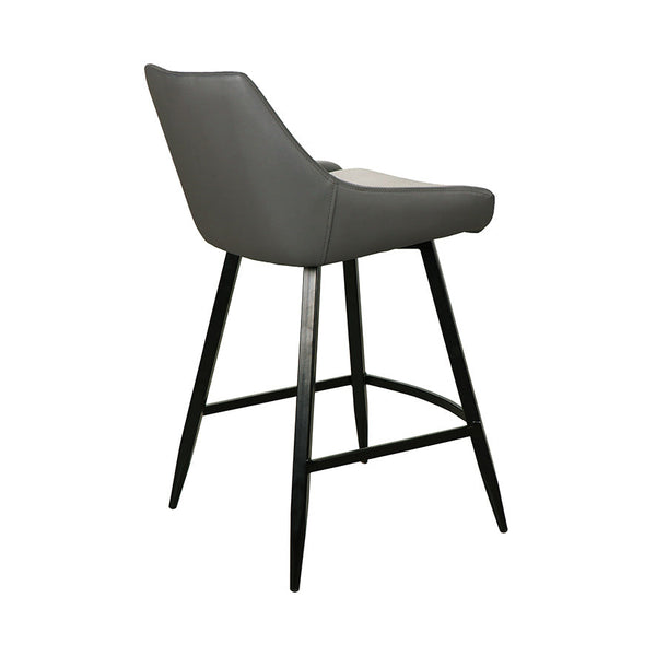 Toledo : Bar Stool Grey Pu