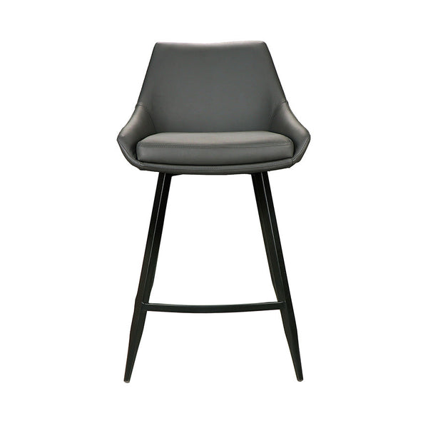 Toledo : Bar Stool Grey Pu